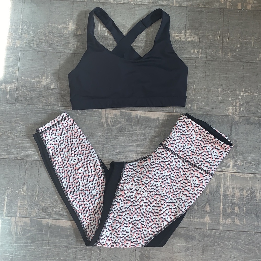 Size Medium Old Navy Active Elevate Leggings And … - image 3